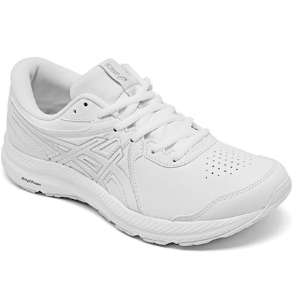 GEL-Contend 7 SL Walking Sneakers from Finish Line is a good shoe to wear with sporty joggers