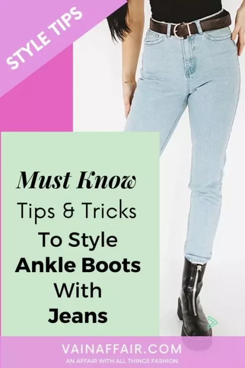 How to wear ankle boots with jeans