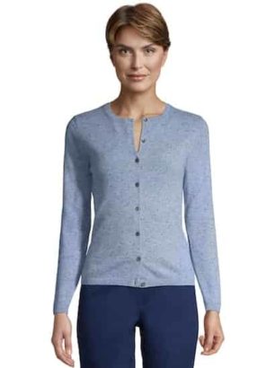Women's Tall Classic Cashmere Cardigan Sweater