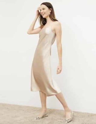 The Nene Slip Dress - Washable Silk Charmeuse

