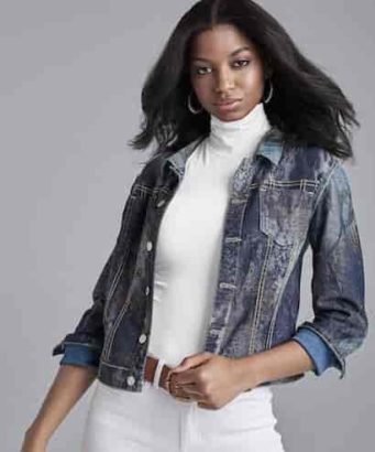 Reversible Denim Jacket - how to wear a denim jacket with jeans
