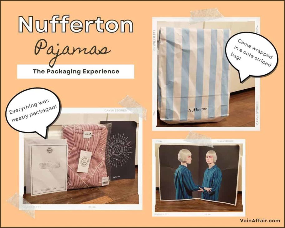 nufferton pajama review best place to buy pajamas online - packaging