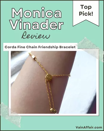 Corda Fine Chain Friendship Bracelet - monica vinader Review