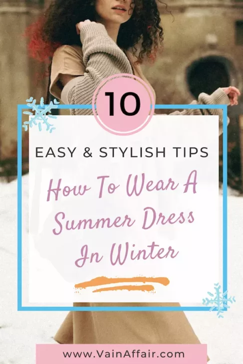 How To Wear A Summer Dress In Winter