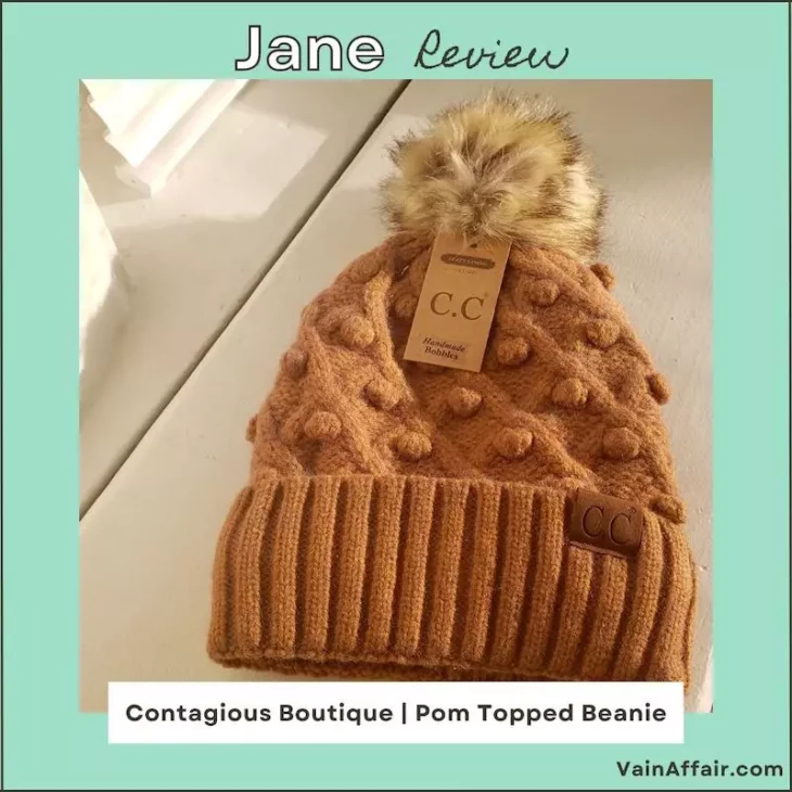 Contagious Boutique | Pom Topped Beanie