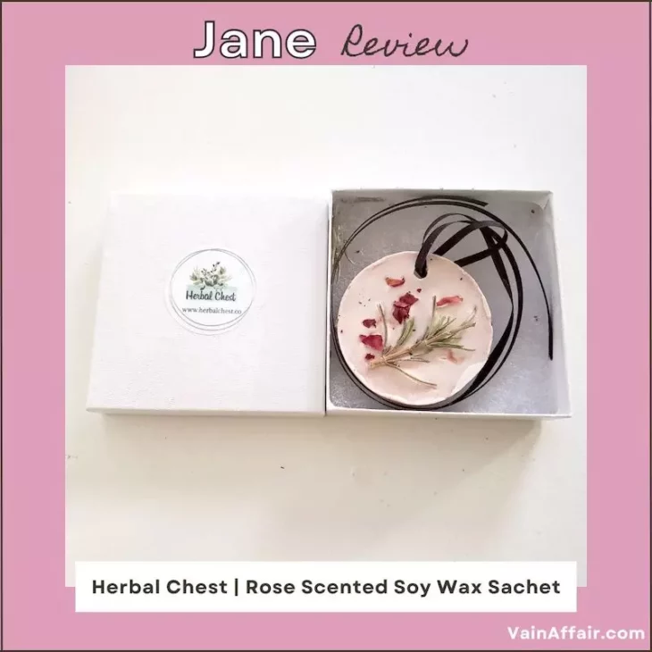 Herbal Chest | Rose Scented Soy Wax Sachet