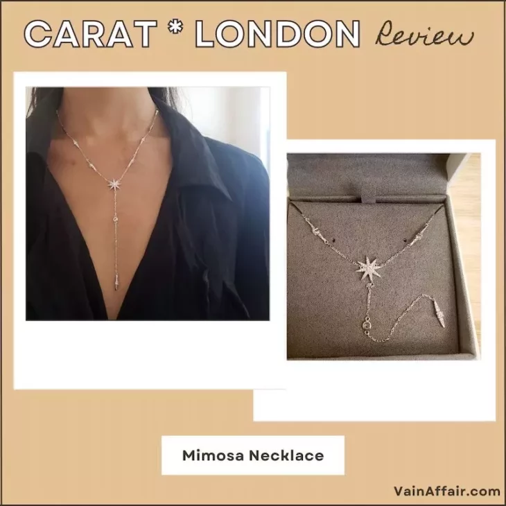 Lab Grown Gemstones - carat london - mimosa necklace 2