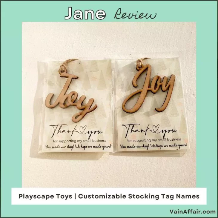 Playscape Toys | Customizable Stocking Tag Names