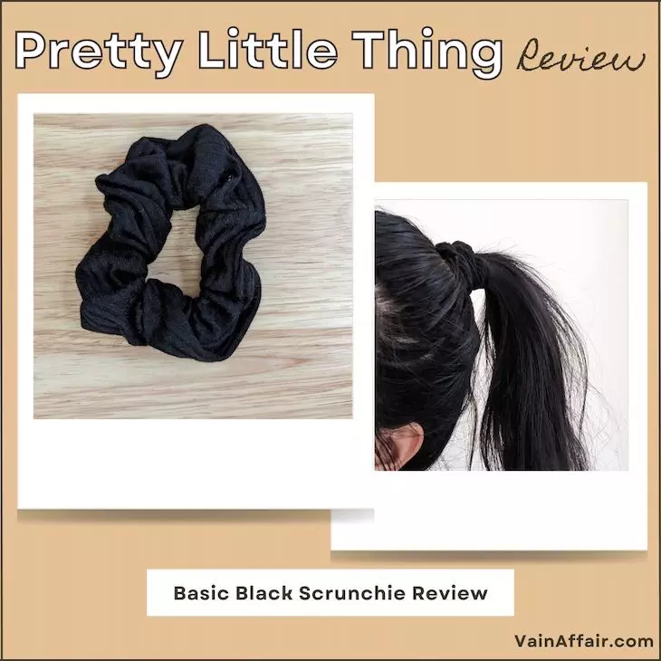 Basic Black Scrunchie Review