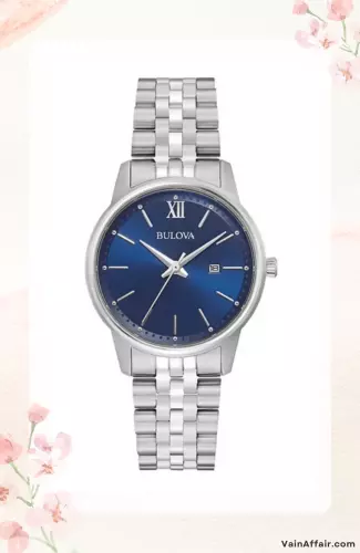 Bulova Women's Classic Stainless Steel Watch - 96M155 - which wrist to wear a watch female