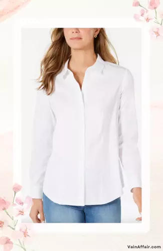 Classic Button-Front Shirt, Created for Macy's